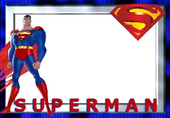 照片效果分类 各类儿童类 № 125907. 边框标语: Superman 照片效果分类 各类儿童类 № 125907. 边框标语: Superman