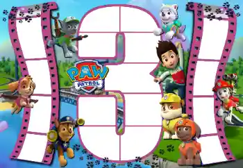 照片效果分类 各类儿童类 № 128581. 边框标语: PAW Patrol 照片效果分类 各类儿童类 № 128581. 边框标语: PAW Patrol