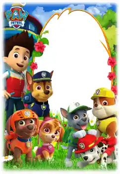 照片效果分类 各类儿童类 № 158461. 边框标语: PAW Patrol 照片效果分类 各类儿童类 № 158461. 边框标语: PAW Patrol
