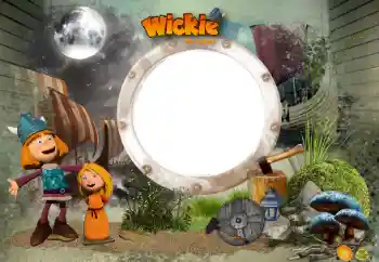 照片效果分类 各类儿童类 № 166028. 边框标语: Wickie de Viking