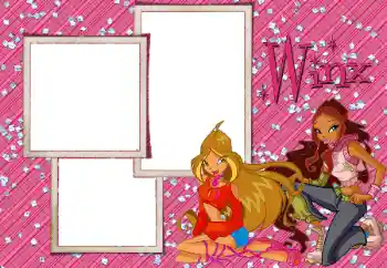 照片效果分类 各类儿童类 № 16937. 边框标语: Winx