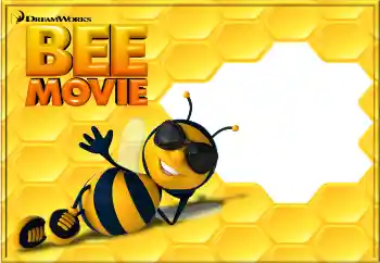 照片效果分类 各类儿童类 № 171672. 边框标语: Bee Movie