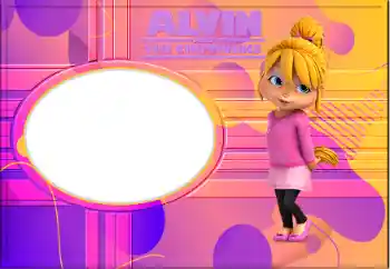 照片效果分类 各类儿童类 № 174201. 边框标语: Alvin and the Chipmunks