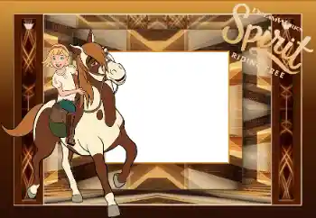 照片效果分类 各类儿童类 № 175334. 边框标语: Spirit riding free 照片效果分类 各类儿童类 № 175334. 边框标语: Spirit riding free
