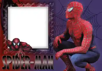 照片效果分类 各类儿童类 № 45903. 边框标语: Spider-man
