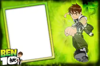 照片效果分类 各类儿童类 № 73761. 边框标语: Ben 10