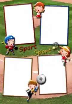 照片效果分类 全都想知道 № 138603. 边框标语: Sport