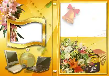 照片效果分类 DVD封面 № 4536. 边框标语: 开学日