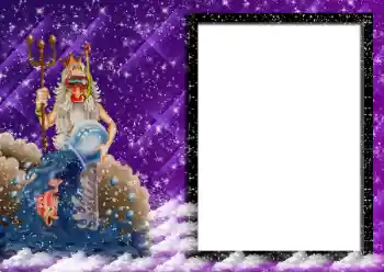 照片效果分类 星座 № 162126. 边框标语: 水瓶座