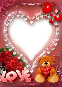 边框标语: I love you!