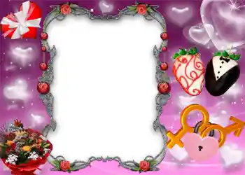 照片效果分类 情人边框 № 1279