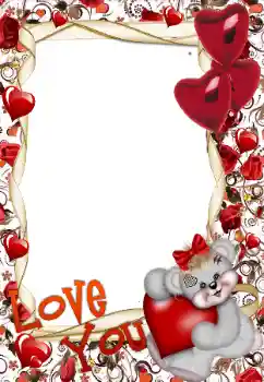 边框标语: I love you 边框标语: I love you