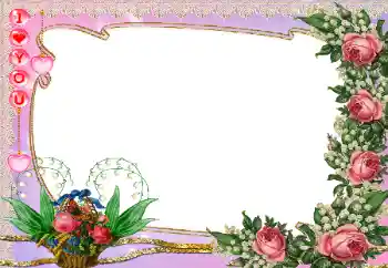 边框标语: I love you 边框标语: I love you