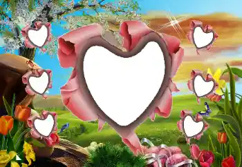 照片效果分类 情人边框 № 166395