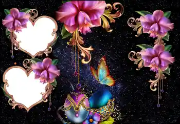 照片效果分类 情人边框 № 183496