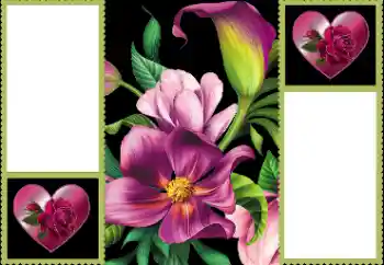 照片效果分类 情人边框 № 191665