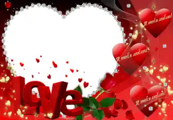 边框标语: Love. Я тебя люблю! 边框标语: Love. Я тебя люблю!