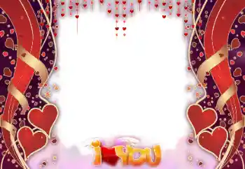 边框标语: I love you 边框标语: I love you