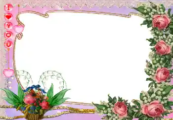 边框标语: I love you 边框标语: I love you