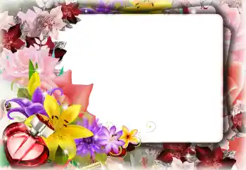 边框标语: 妇女节快乐 边框标语: 妇女节快乐