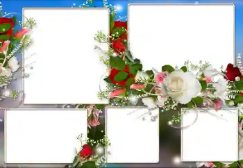 照片效果分类 三八妇女节贺卡 № 131040. 边框标语: 3月8日