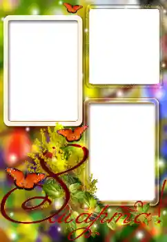 照片效果分类 三八妇女节贺卡 № 180863