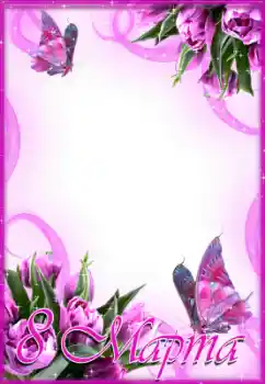 边框标语: 3月8日 边框标语: 3月8日