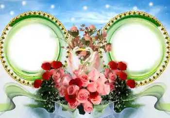 照片效果分类 生日贺卡 № 129998. 边框标语: 周年纪念快乐！