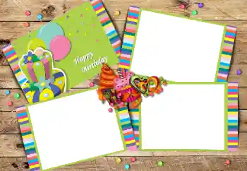 边框标语: Happy Birthday!