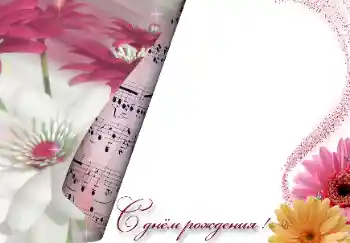 照片效果分类 生日贺卡 № 24264. 边框标语: 生日快乐