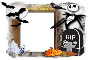 照片效果分类 各种节日 № 160653. 边框标语: Happy Halloween