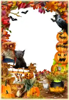照片效果分类 各种节日 № 175383. 边框标语: Happy Halloween 照片效果分类 各种节日 № 175383. 边框标语: Happy Halloween