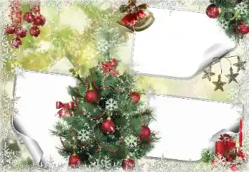 照片效果分类 圣诞节贺卡 № 85300