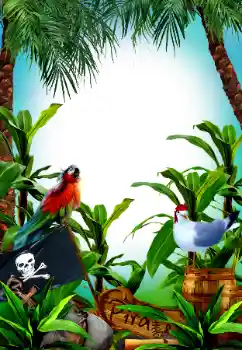 照片效果分类 夏 № 26574. 边框标语: Pirate