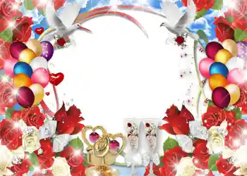 照片效果分类 婚纱照边框 № 1089 照片效果分类 婚纱照边框 № 1089