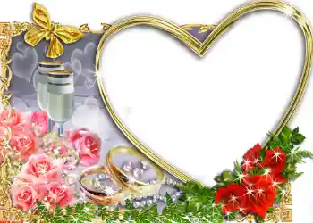 照片效果分类 婚纱照边框 № 111