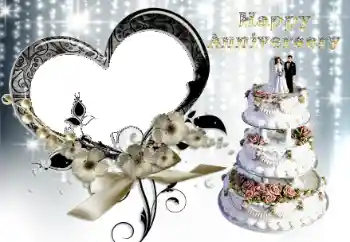 边框标语: Happy anniversary! 边框标语: Happy anniversary!