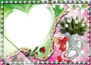 照片效果分类 婚纱照边框 № 142