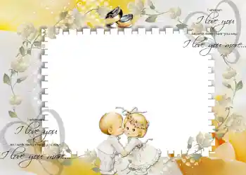 照片效果分类 婚纱照边框 № 151