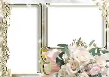 照片效果分类 婚纱照边框 № 55