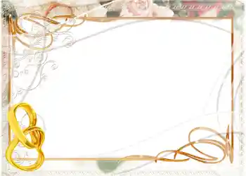 照片效果分类 婚纱照边框 № 74