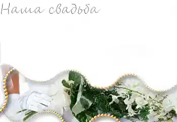 边框标语: 我们的婚礼 边框标语: 我们的婚礼