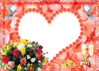 照片效果分类 婚纱照边框 № 98