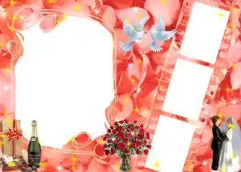 照片效果分类 婚纱照边框 № 99