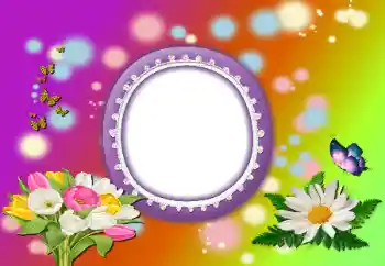 照片效果分类 女性相框 № 155904