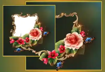 照片效果分类 女性相框 № 167800