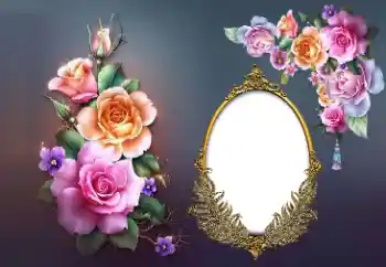 照片效果分类 女性相框 № 174204