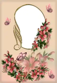 照片效果分类 女性相框 № 176644