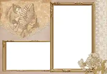 照片效果分类 女性相框 № 26715