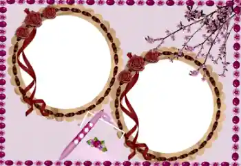 照片效果分类 女性相框 № 33704